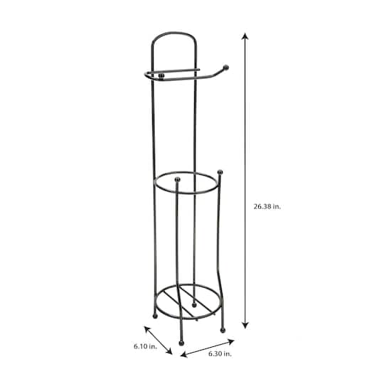Bath Bliss Toilet Paper Holder & Dispenser